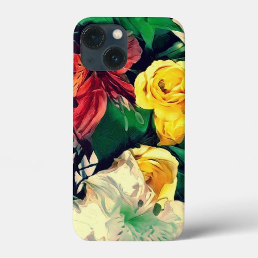 Fleurs Le Matin Case-Mate iPhone Hülle (Rückseite)