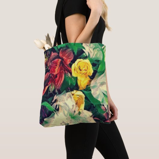Fleurs Le Matin Tote Bag Tasche (Von Nahem)