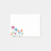 Fleurs Post-it Klebezettel (Vorderseite)