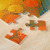 "Fleurs Tranquilles" weite Landschaft Provence Puzzle (Seite)