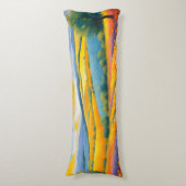 "Fleurs Tranquilles" weite Landschaft Provence Seitenschläferkissen (Vorderseite Vertikal)