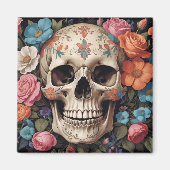 Fleurschädel Magnet (Vorne)