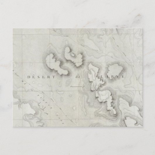 Fleuve Sans Eau, Ägypten Postkarte (Vorderseite)