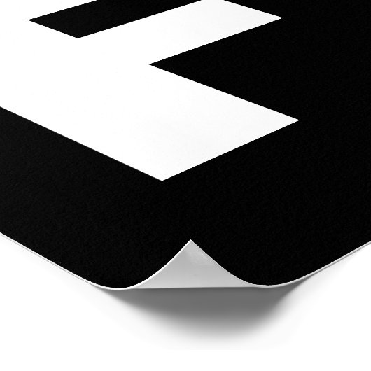 Flex Bodybuilding Poster (Ecke)