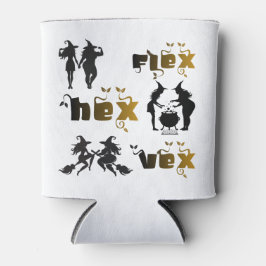 Flex. Hex. Vex. Body Positive & Diverse Witches Dosenkühler