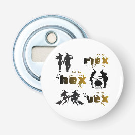 Flex. Hex. Vex. Body Positive & Diverse Witches Flaschenöffner