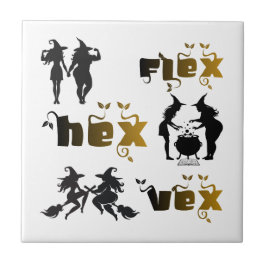 Flex. Hex. Vex. Body Positive & Diverse Witches Fliese