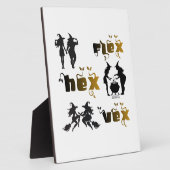 Flex. Hex. Vex. Body Positive & Diverse Witches Fotoplatte (Seite)