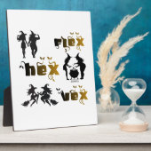 Flex. Hex. Vex. Body Positive & Diverse Witches Fotoplatte (Seite)