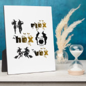 Flex. Hex. Vex. Body Positive & Diverse Witches Fotoplatte (Seite)