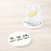 Flex. Hex. Vex. Body Positive & Diverse Witches Getränkeuntersetzer (Seite)