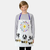 Flex. Hex. Vex. Body Positive & Diverse Witches Schürze (Getragen)