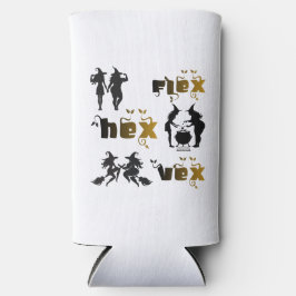 Flex. Hex. Vex. Body Positive & Diverse Witches Selters Dosenkühler