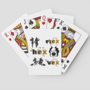 Flex. Hex. Vex. Körperpositiv & Vielfältige Hexen Spielkarten