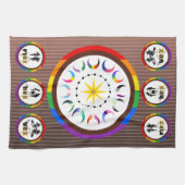 Flex. Hex. Vex. LGBTQIA+ Altarritual-Gebetsteppich Geschirrtuch (Horizontal)