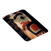 Flex Kühlschrank Totem Pole Alaska Foto entwickelt Magnet (Rechte Seite)