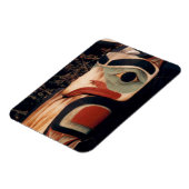 Flex Kühlschrank Totem Pole Alaska Foto entwickelt Magnet (Linke Seite)