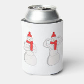 Flex Muscle Snowman Dosenkühler (Kanne Rückseite)
