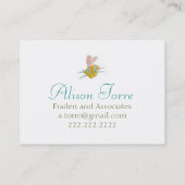 Flex-Visitenkarte Visitenkarte (Rückseite)