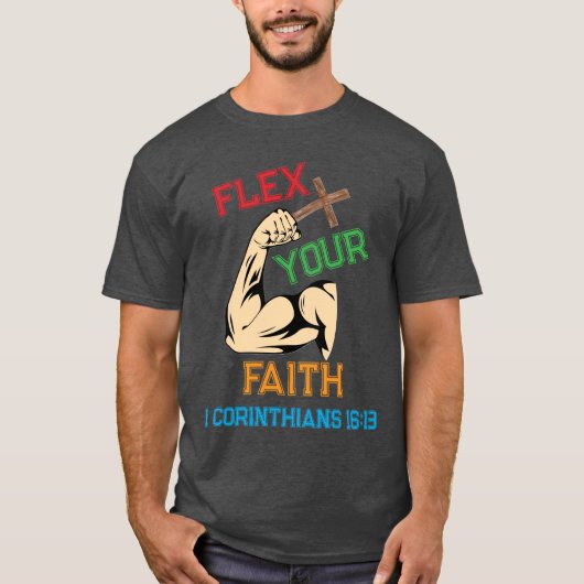 Flex your Faith T-Shirt (Vorderseite)