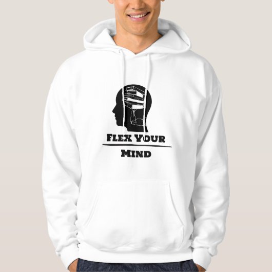 Flex Your Mind Hoodie (Vorderseite)