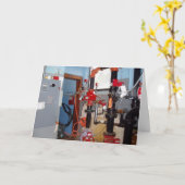 "Flex Your Pipes" Geburtstagskarte Karte (Gelbe Blume)