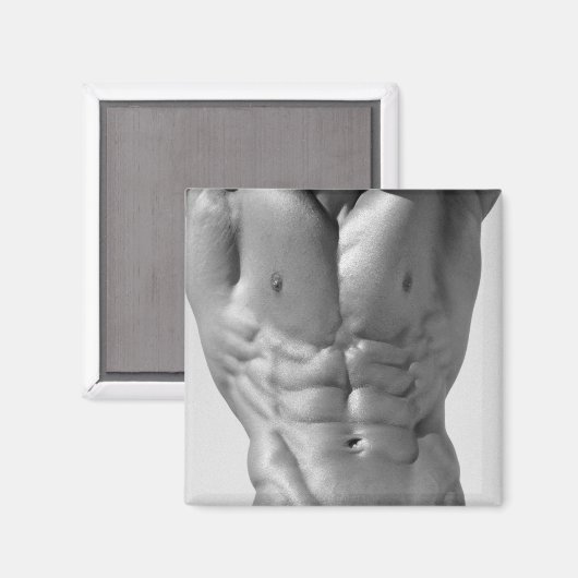 Flexed Abs Magnet (Vorderseite/Rückseite)