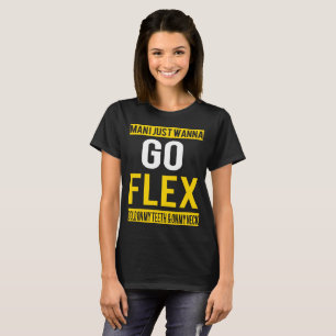 FLEXgehen WEISSER IVERSON-POSTEN MALONE FETTY WAP T-Shirt