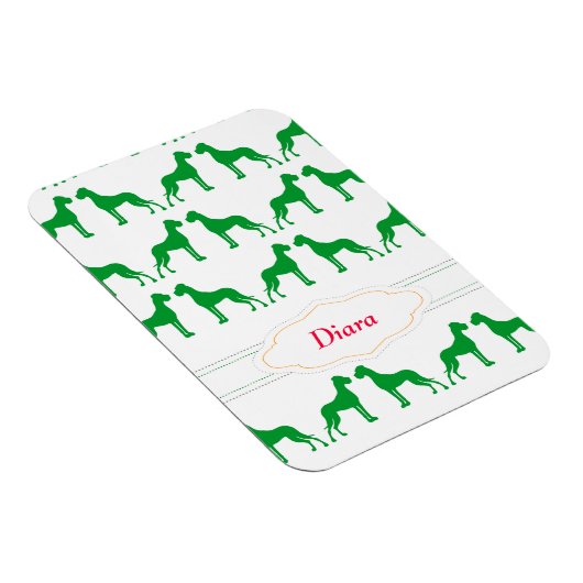 Flexi Magnet Doggenamen (Rechte Seite)