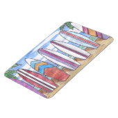 Flexi-Magnet für SURFBOARDS Magnet (Linke Seite)