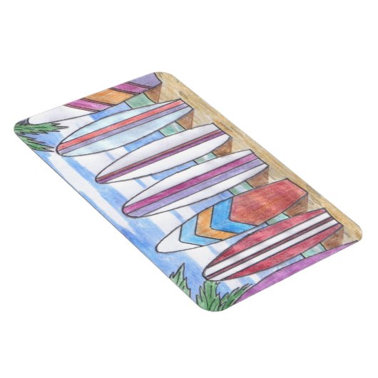 Flexi-Magnet für SURFBOARDS Magnet (Rechte Seite)