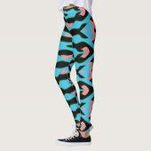 Flexi passt multicolor "Ratti_Creative_Arts" Leggi Leggings (Links)