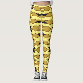 Flexi passt multicolor "Ratti_Creative_Arts" Leggi Leggings