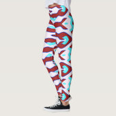 Flexi passt multicolor "Ratti_Creative_Arts" Leggi Leggings (Links)