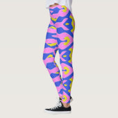 Flexi passt multicolor "Ratti_Creative_Arts" Leggi Leggings (Links)