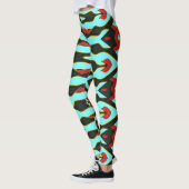 Flexi passt multicolor "Ratti_Creative_Arts" Leggi Leggings (Links)