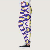 Flexi passt multicolor "Ratti_Creative_Arts" Leggi Leggings (Links)