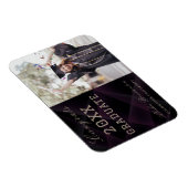 Flexibal Modern Herzlichen Glückwunsch Graduate Ma Magnet (Rechte Seite)