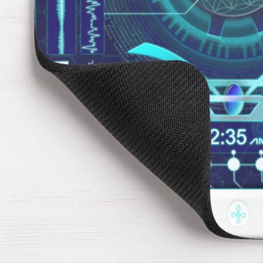 Flexible Bildschirm-Maus-Pad für mobile Quantencom Mousepad (Ecke)