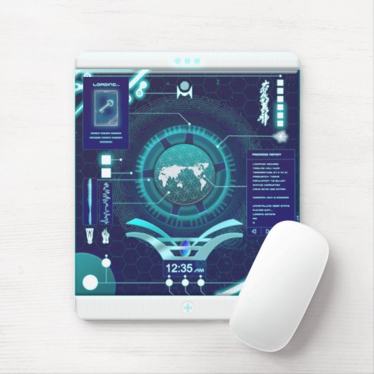 Flexible Bildschirm-Maus-Pad für mobile Quantencom Mousepad (Mit Mouse)