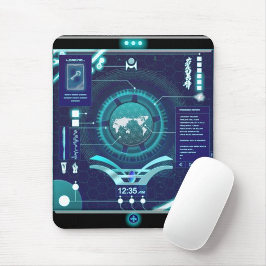 Flexible Bildschirm-Maus-Pad für mobile Quantencom Mousepad (Mit Mouse)