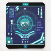 Flexible Bildschirm-Maus-Pad für mobile Quantencom Mousepad (Vorne)