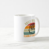 Flexible Brennelemente - Agile Mindset Quote für E Kaffeetasse (VorderseiteRechts)