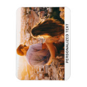 Flexible Darstellung von Foto und Text Magnet (Vertikal)
