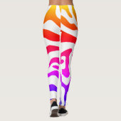 Flexible Fitness Leggings (Rückseite)