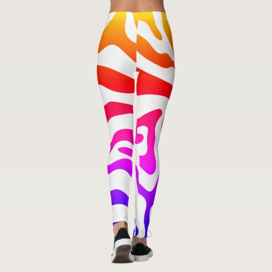 Flexible Fitness Leggings (Rückseite)