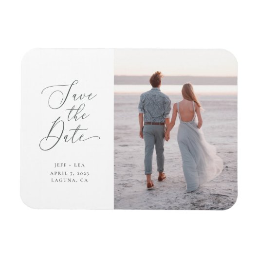 Flexible Foto-Magnet für Swept Letters Magnet (Horizontal)