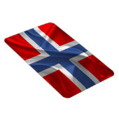 Flexible Foto-Magnet #Norwegische Flagge Magnet (Rechte Seite)