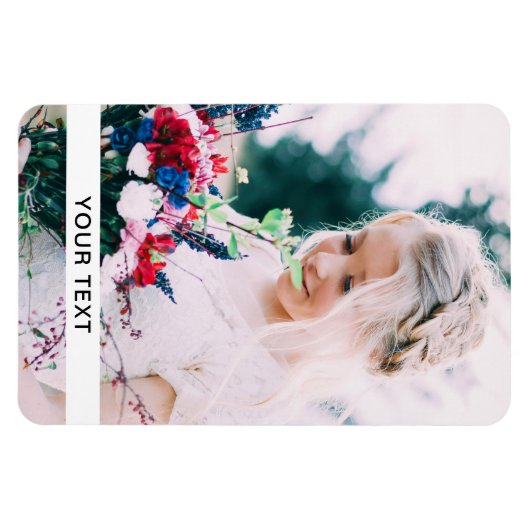 Flexible Foto- und Textform Magnet (Horizontal)