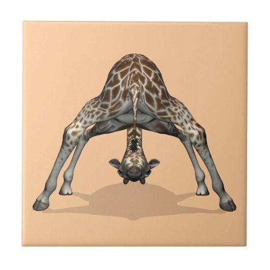 Flexible Giraffe Fliese (Vorderseite)